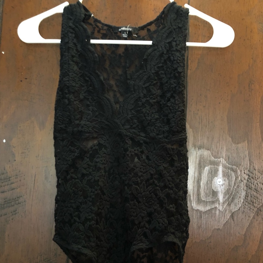 Black Lace Onepiece